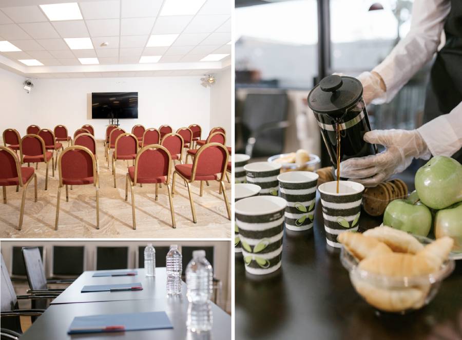 Reserva de espacios para eventos